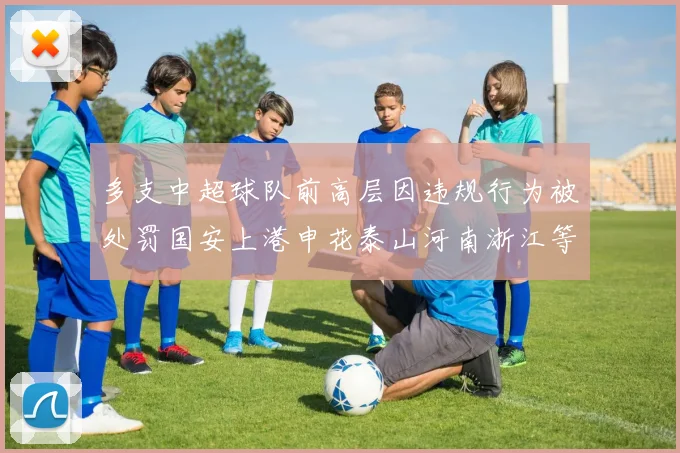 多支中超球队前高层因违规行为被处罚国安上港申花泰山河南浙江等队受影响
